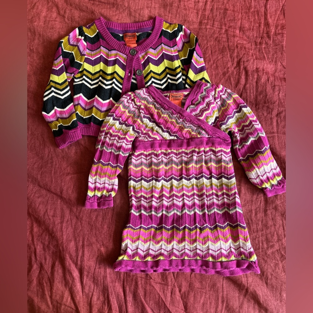 Toddler Missoni vintage bundle
